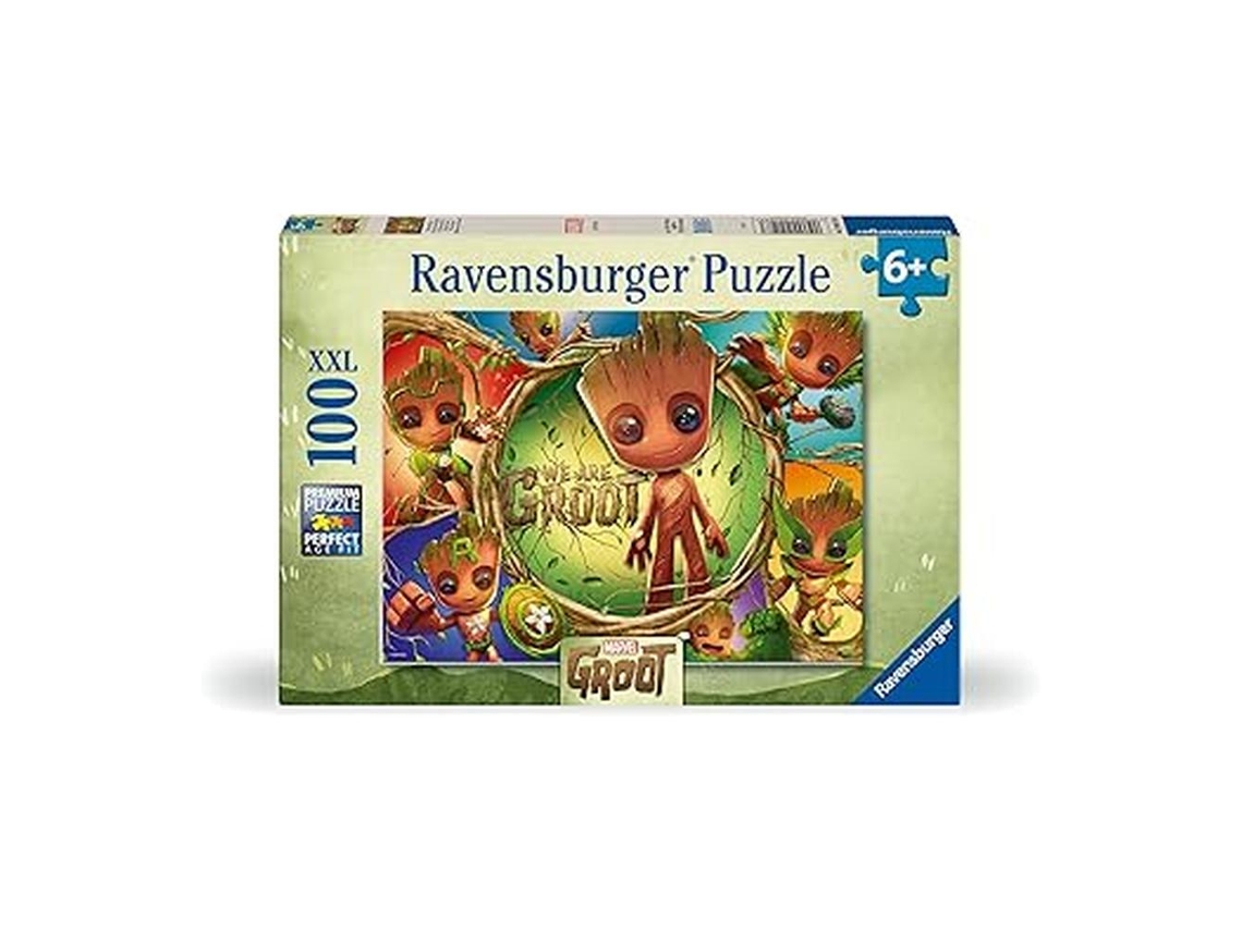 Rompecabezas Ravensburger Marvel Groot de 100 piezas XXL 12004128 P25ravensburger