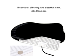 Insole Eletrônico (aquecimento Usb Lavável)