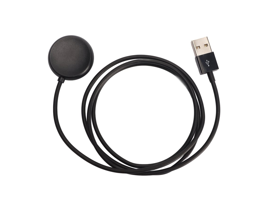 Cargador De Reloj Portátil Usb Magnético Inalámbrico Con Cable De Carga Rápida Para Google Pixel Watch Negro