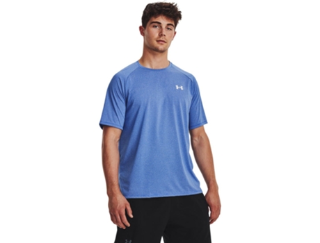 Camiseta de Hombre para Fitness UNDER ARMOUR Tech Regular Azul (M)