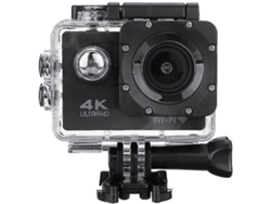 Cámara De Acción Para Vlogs 4k Hd 1080p, Cámara Deportiva Sumergible Hasta 30 M, Gran Angular De 170°, Infrarrojos, Wifi 2.0