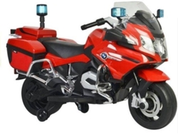 Moto Eléctrica CARS Mota BMW R1200 Polícia (Edad Minima: 3 - Rojo)