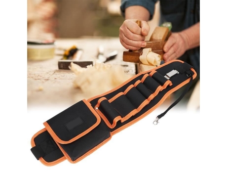 HURRISE Bolsa de Herramientas Diy Multifuncional Organizador de Cintura Bolsa Removedora Bolsa Larga con 6 Agujeros Bolsillo Recto