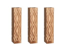 Jarrón de pared de estilo bohemio de 3 piezas Worten