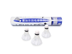 Juego De 12 Pelotas De Bádminton Con Plumas Para Entrenamiento Deportivo En Interiores Y Exteriores.