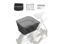 Cesta de Transporte Trasera para Bicicletas EE Bikes 39x31x21cm Tekmaquinas
