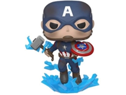 Figura FUNKO Pop! Marvel: Endgame - Captain America with Mjolnir and BrokenShield