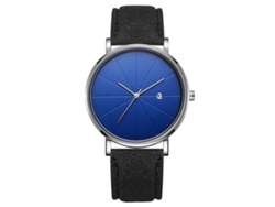 Reloj De Pulsera Analógica De Cuarzo Con Dial Redondo Moda Simple Joyería Accesorio