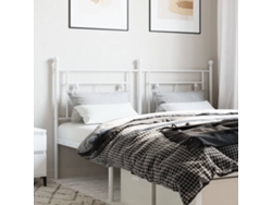 Cabecero De Metal Blanco 160 Cm