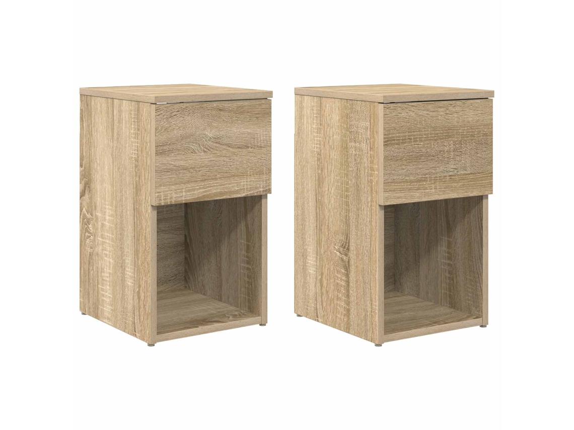Maison Exclusive - Mueble Cama 2 Pcs Roble Sonoma 29 X 31,5 X 49 Cm