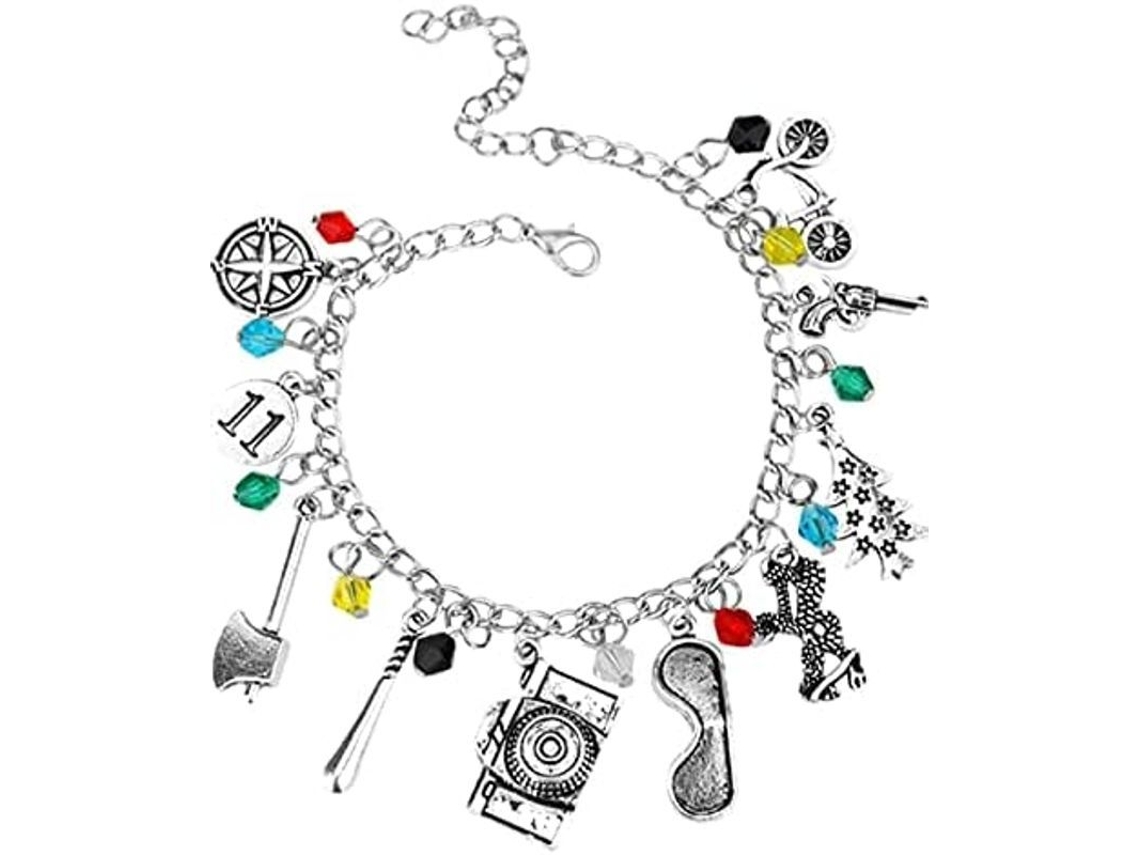 Pulsera Con Dije De Stranger Things Inspirada En El Cosplay, Joyería De Alta Calidad, Ajustable, Regalo Perfecto.