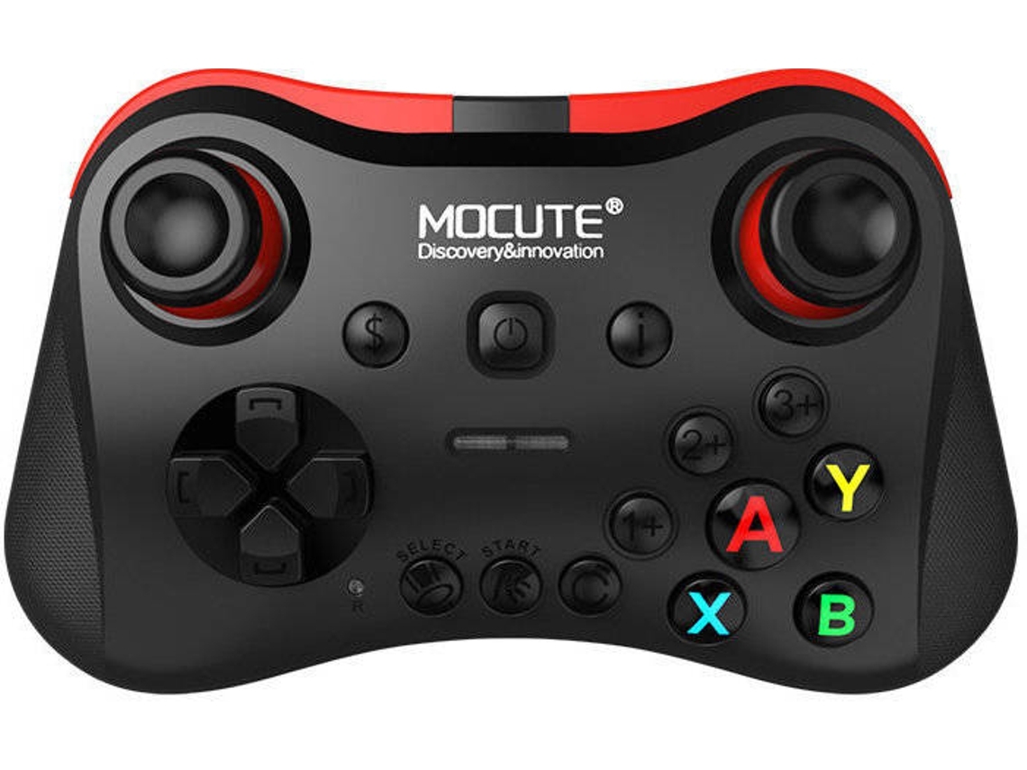 YIZHOOD Mocute 054/056/508/050 Bluetooth Gamepad Android Vr Palanca de control Joystick móvil Adecuado para teléfonos inteligentes I Computadoras portátiles de escritorioNegro YIZHOOD