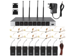 Kit de micrófono de 8 canales para grandes reuniones