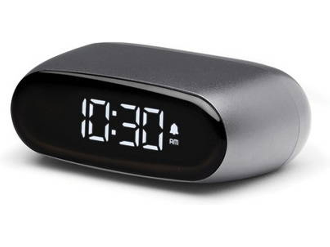 Reloj Despertador LEXON Minut (Digital - Gris)