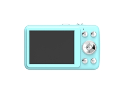 Cámara digital compacta Cuich 1080p HD, memoria de 32 GB, zoom de 16x, enfoque automático, pantalla LCD azul