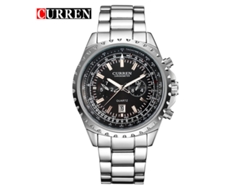 Reloj Casual De Acero Inoxidable Para Hombre, Con Movimiento De Cuarzo Y Correa De Acero.