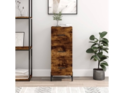 Lovely Home Aparador 34,5X34X90 Cm Madera Procesada Color Roble Ahumado