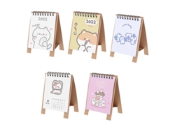 Calendario De Escritorio De 5 Piezas