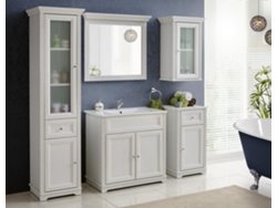 Armario Alto FURNLUX Palace (Blanco, Madera Contrachapada - 49X43X190 Cm)