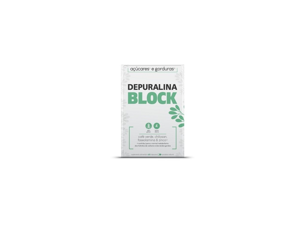 Complemento Alimentar DEPURALINA Block (60 cápsulas)