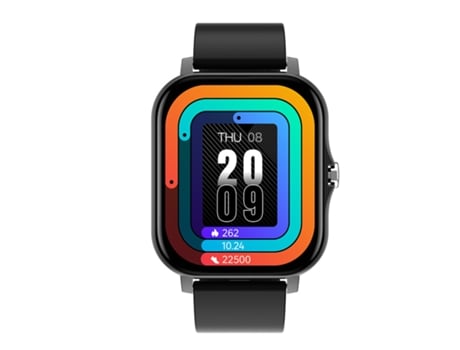Smartwatch Deportivo con Pantalla Táctil Resistente al Agua Negro JL-EIGHT