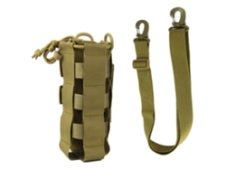 Bolsa Para Botella De Agua Para Exteriores, De Nailon 1000d, Ajustable Con Cierre De Botón Para Actividades Al Aire Libre.