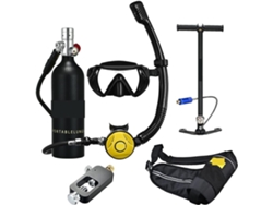 Mini Botella De Buceo, Tubo De Snorkel, Rebreather, Equipo Portátil De Apnea
