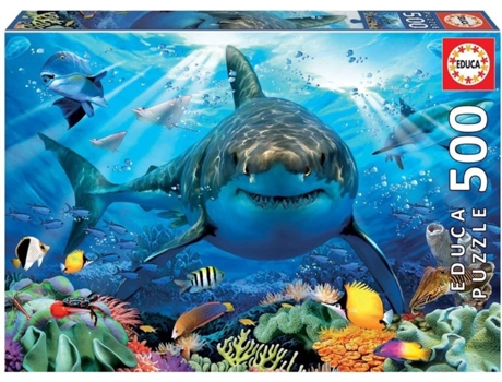 Puzzle EDUCA BORRAS Gran Tiburón Blanco (+10 años)