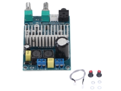 Amplificador de potencia digital para subwoofer, 100 W, económico, 12-24 V