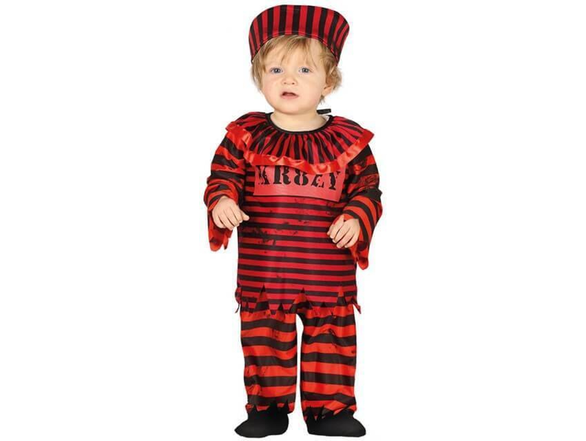 Disfraz de Bebé DISFRAZZES Payaso Preso (Talla: 6 a 12 meses)