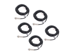 5 Piezas Sensor De Proximidad Interruptor De Enfoque 4‑24vdc Npn Normalmente Abierto Para Detección De Distancia