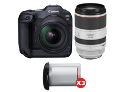 Canon Eos R3 + Rf 24-70mm F/2.8 L Is Usm + Rf 70-200mm F/2.8 L Is Usm + 3 Canon Lp-e19 + Ebook “20 Consejos Para Fotos Que Impactan”