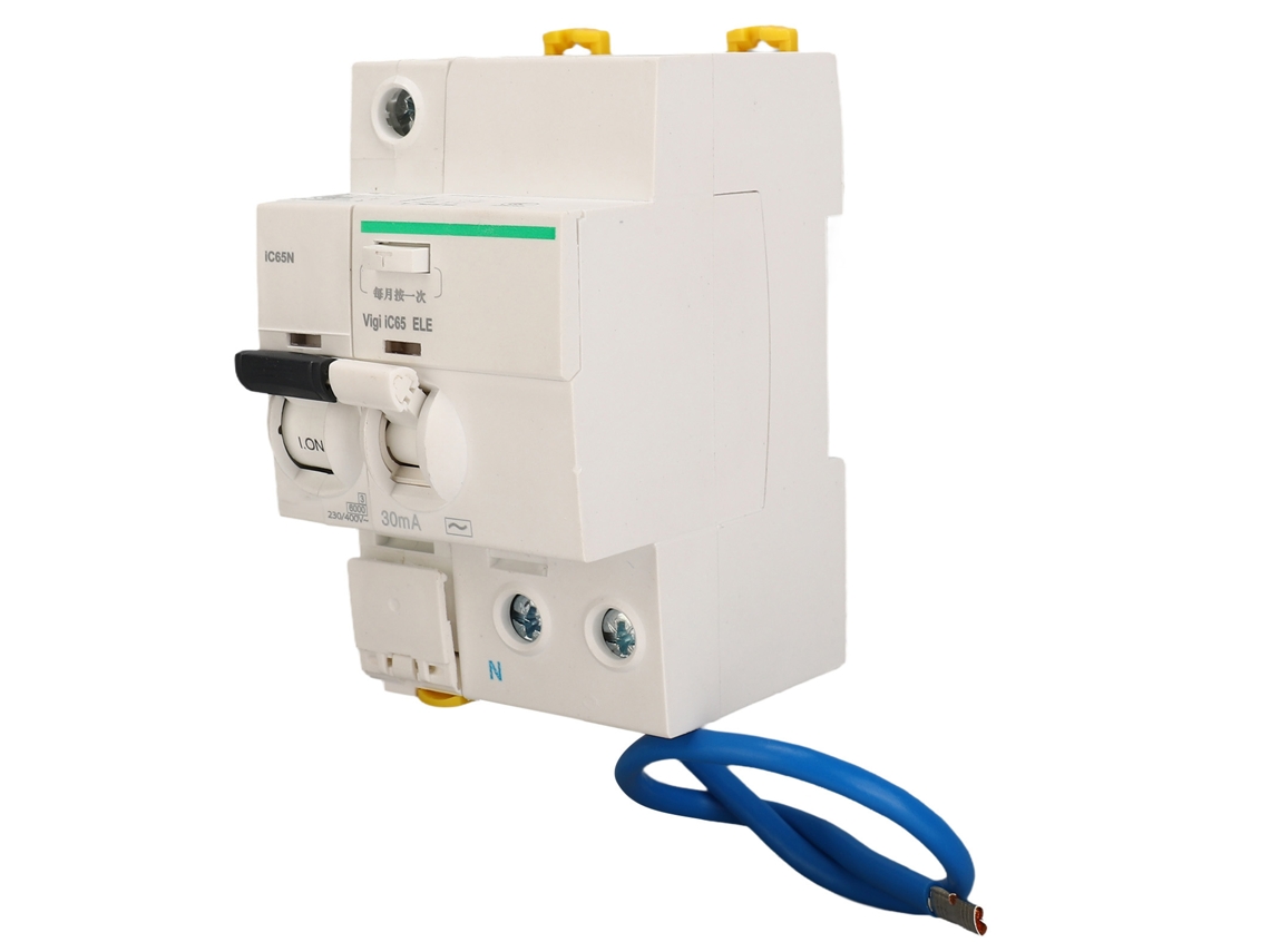 2026dz-interruptor De Circuito Ic65n 1p+n Con Protección Contra Fugas 63a Ac230v 400v Accesorios