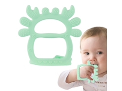 Juguete Para La Dentición Del Bebé, De Silicona Sin Bpa, Con Correa Ajustable Para Aliviar El Dolor.