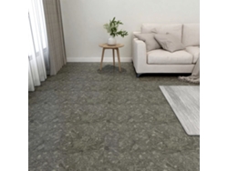 Tarimas De Suelo Autoadhesivas 20 Uds Pvc Gris 1,86 M²