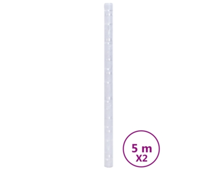 Conjunto 2 Láminas de ventana esmerilada VIDAXL PVC patrón de bambú