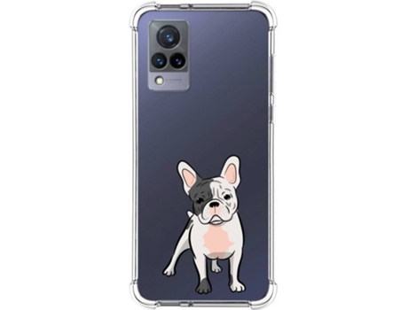 Carcasa Vivo V21 5G TUMUNDOSMARTPHONE Dibujos Antigolpes Perros 06 Multicolor