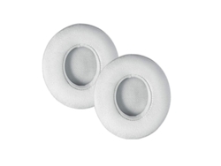 Par De Almohadillas De Repuesto Compatibles Con Auriculares Inalámbricos Beats Solo 2/3 - Blanco