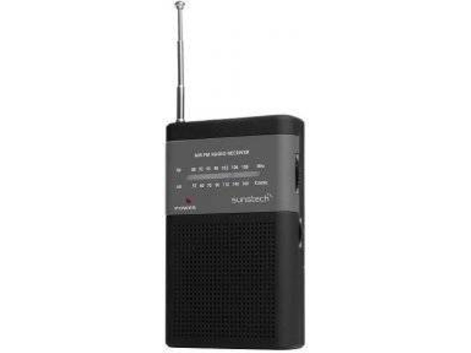 Radio Portátil SUNSTECH RPS42BLISBK Negro