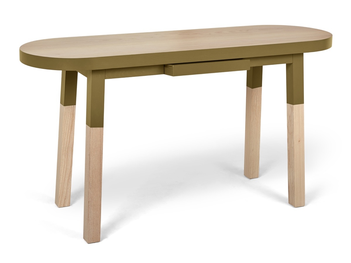 Escritorio MON PETIT MEUBLE FRANÇAIS Consola de Madera Maciza 100 cm