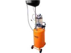 Máquina neumática móvil de succión de aceite con control de tanque Tank Neo Tools
