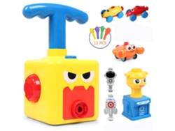 Rebe-carro Impulsionado Por Globo Para Crianças, Brinquedo De Experimento Científico Diy, Carro De Inércia, Cor Aleatória, Brinquedo Inteligente
