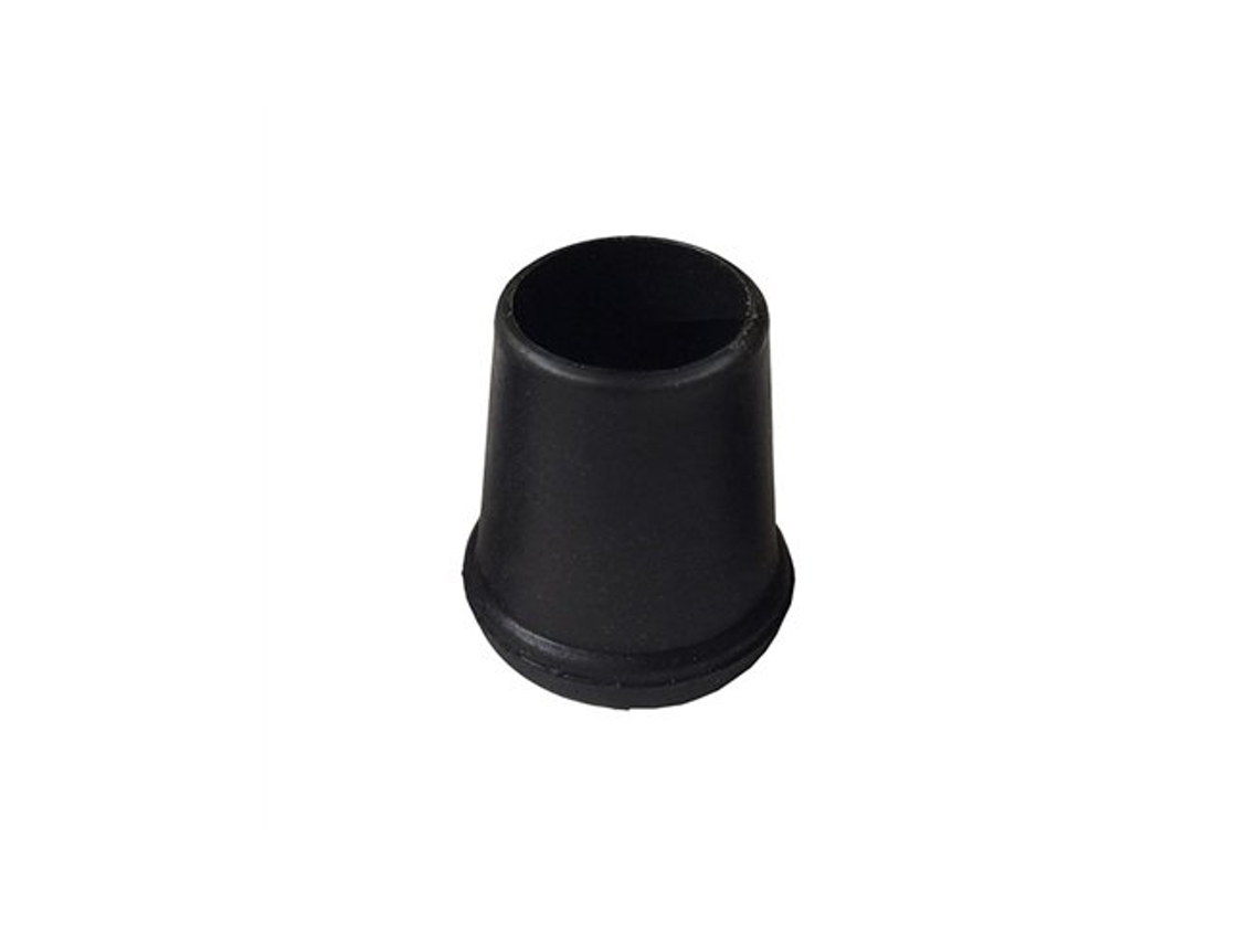 Saco Con 25 Puntas De Goma Negra 28mm Plastics Ramon
