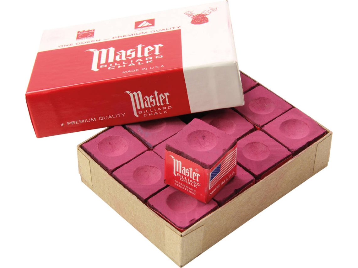 Tiza Billar TWEETEN Master Burgundy 12 unid 3003.080