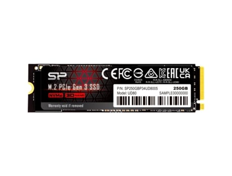 Disco Duro ssd - nvme m.2 tipo 2280 Silicon Power UD80 250Go
