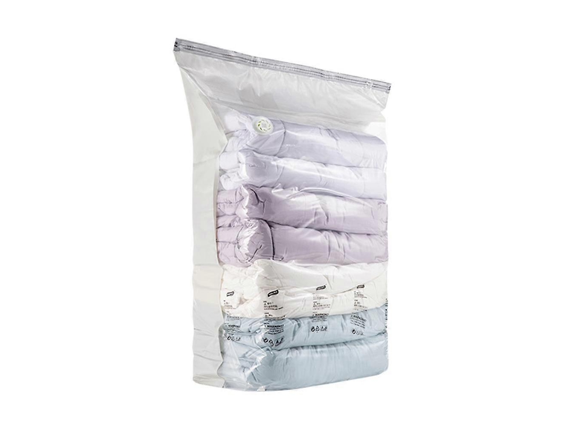 Bolsa de compresión al vacío, sin necesidad de bombeo, para guardar ropa. Nostalgia88
