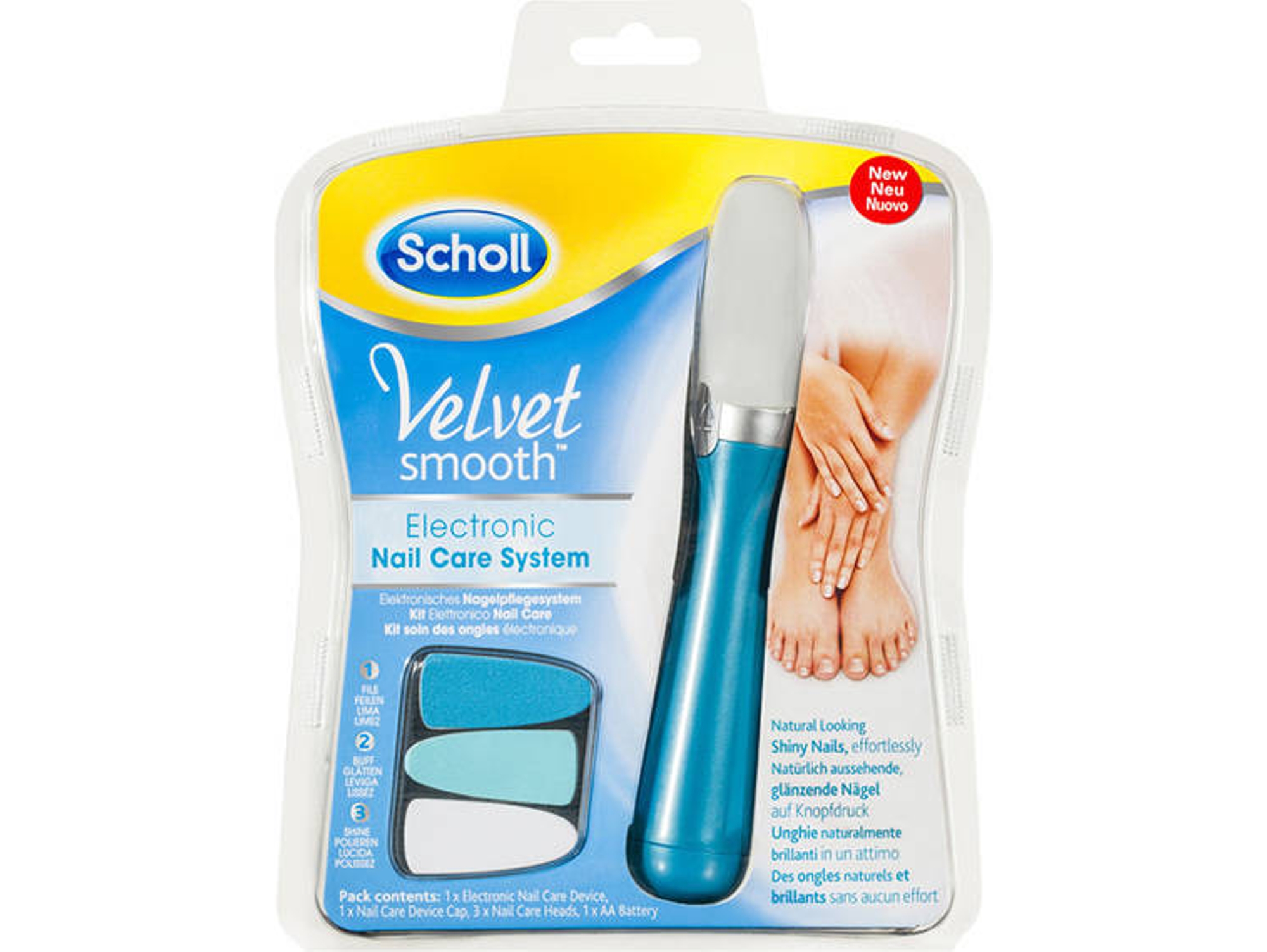Lima de Uñas DR SCHOLL Velvet Smooth Eletronic 1un