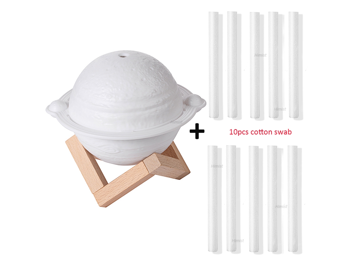 (con 10 Filtros, Usb) Humidificador, Difusor De Aromaterapia, Con Luz Led