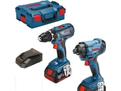 Kit Herramientas Atornillador Inalámbrico Gsr 18V-28 Llave De Impacto Gdr 18V-160 2 Baterías 4 0Ah BOSCH