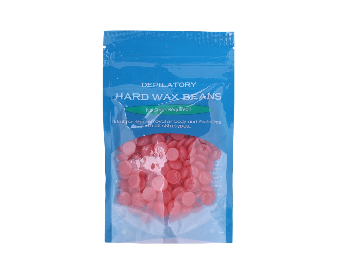Vlrla-hard Wax Beans Para Body Legs Cabelo Removal 50g Strawberry